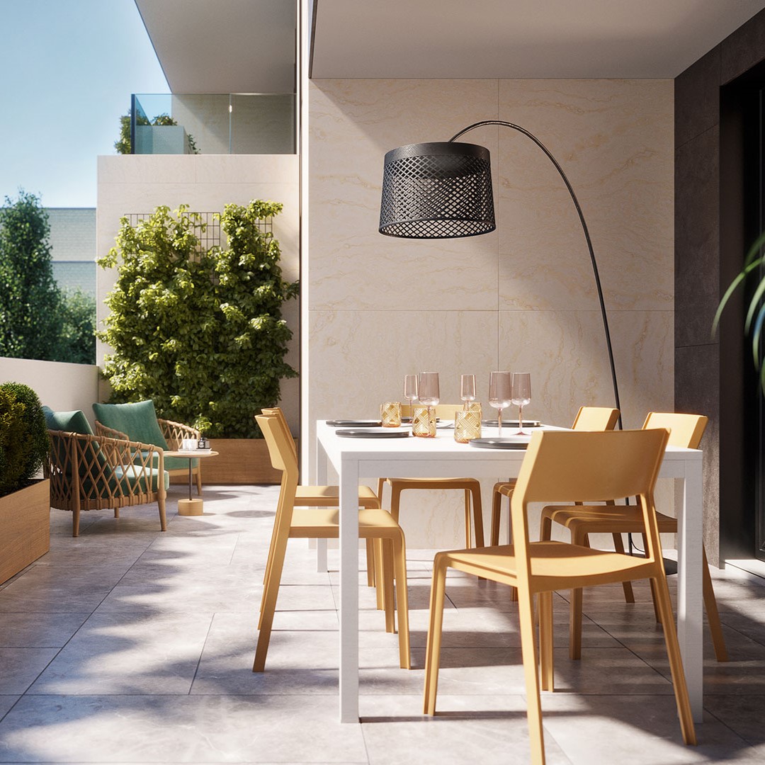 Nardi dining set rio 140 + 6 trill bistrot - immagine prodotto