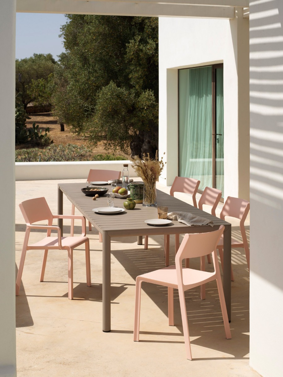 Nardi dining set rio 140 + 6 trill bistrot - miniatura prodotto