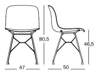 Magis sedia troy sd3702 - miniatura prodotto