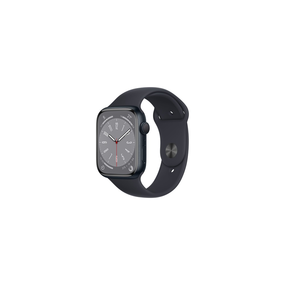 Apple Watch Series 8 GPS 41mm Cassa in Alluminio color Mezzanotte con Cinturino Sport Band Mezzanotte - Regular - (Apple Watch S - immagine prodotto