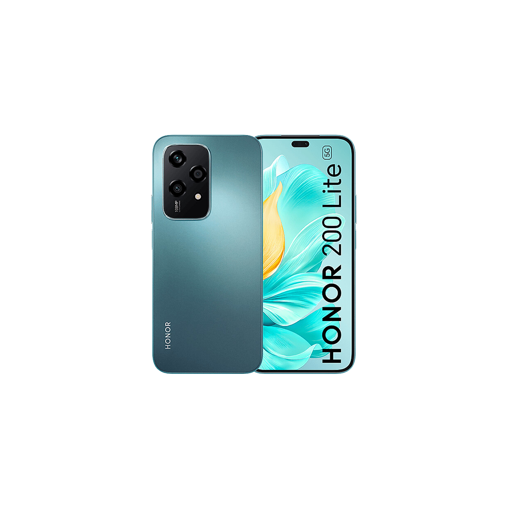 Honor 200 Lite 5G Dual Sim 8GB RAM 256GB - Cyan Lake - immagine prodotto