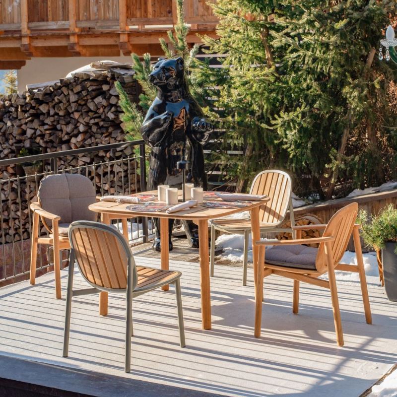 Emu tavolo twins teak 105 - miniatura prodotto