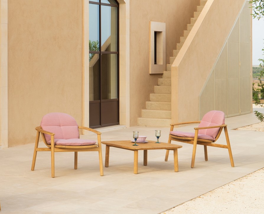Emu poltrona twins alu/teak - miniatura prodotto