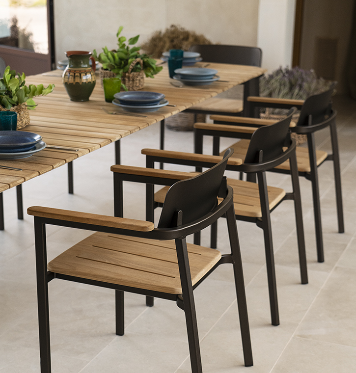 Emu sgabello shine teak - miniatura prodotto