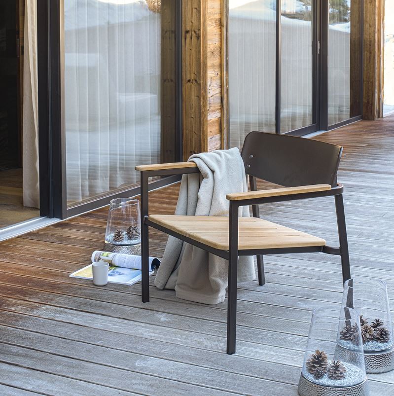 Emu poltrona shine in teak - miniatura prodotto