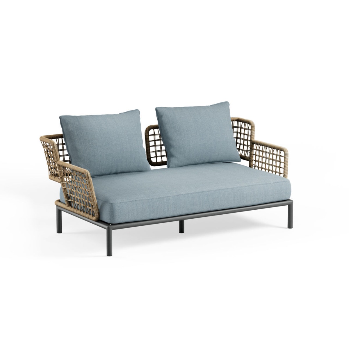 Emu divano 2p saint martin wicker - immagine prodotto