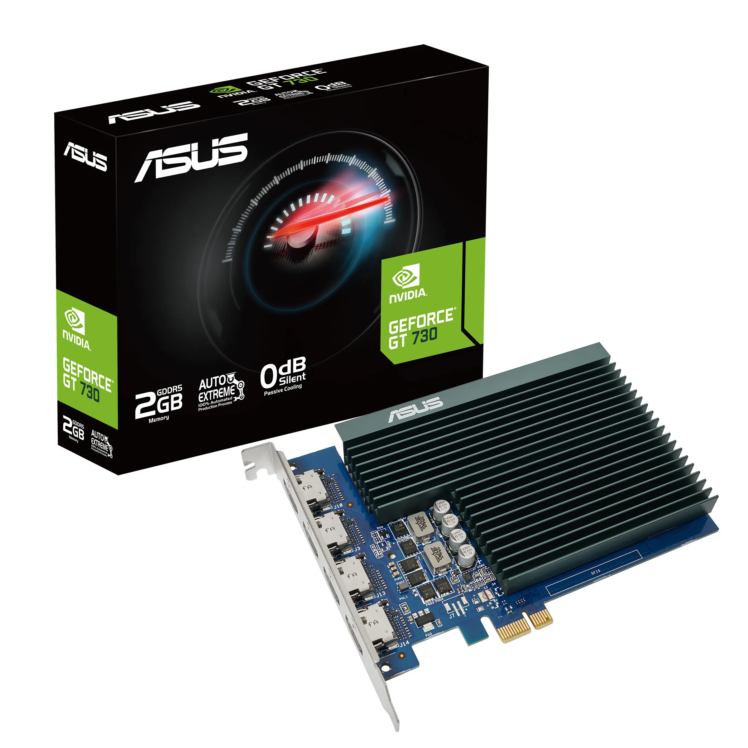 ASUS GT730-4H-SL-2GD5 NVIDIA GeForce GT 730 2 GB GDDR5 - immagine prodotto