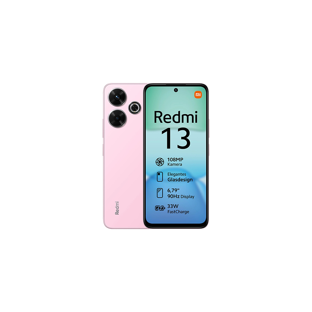 Xiaomi Redmi 13 4G Dual Sim 8GB RAM 256GB - Pink EU - immagine prodotto