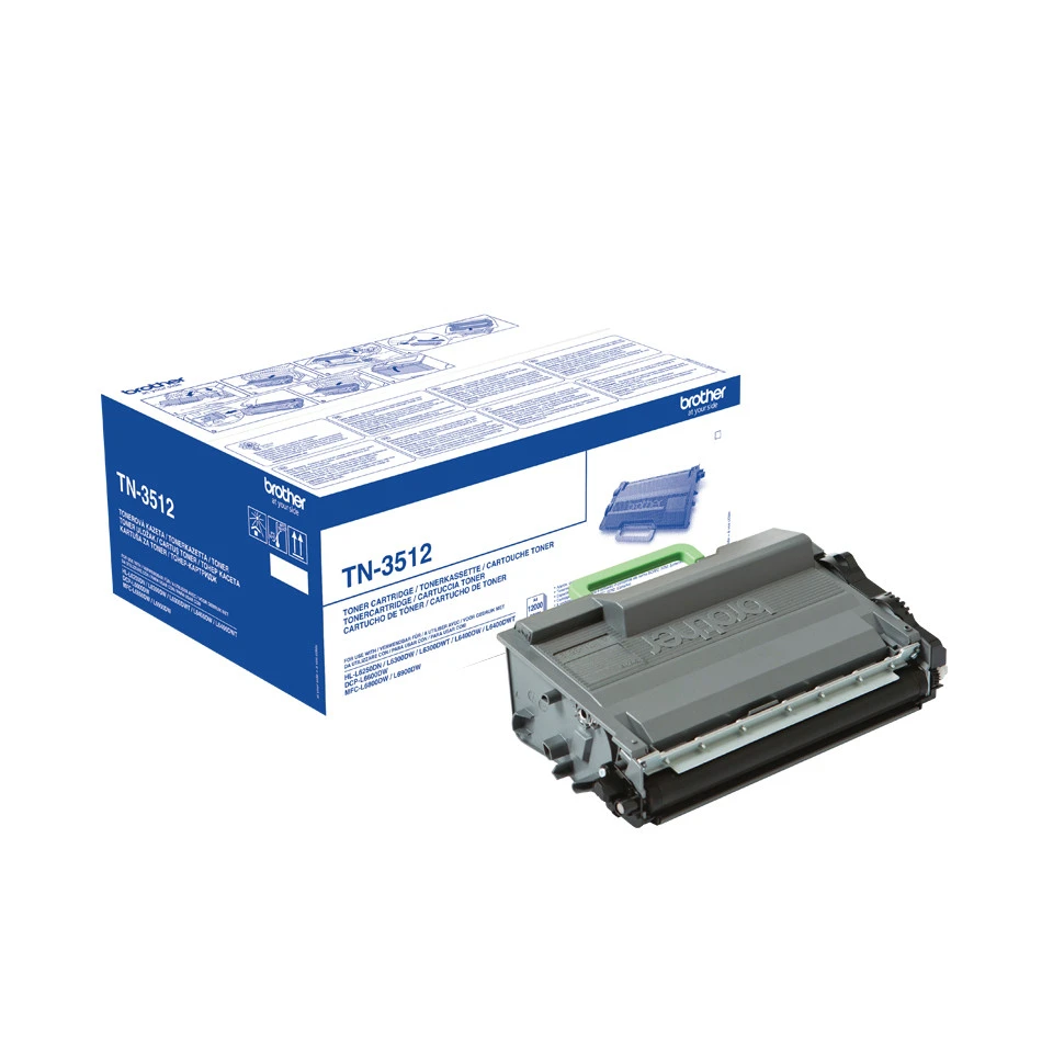 Brother TN-3512 Original Black Toner Cartridge 1 piece 12,000 pages - immagine prodotto