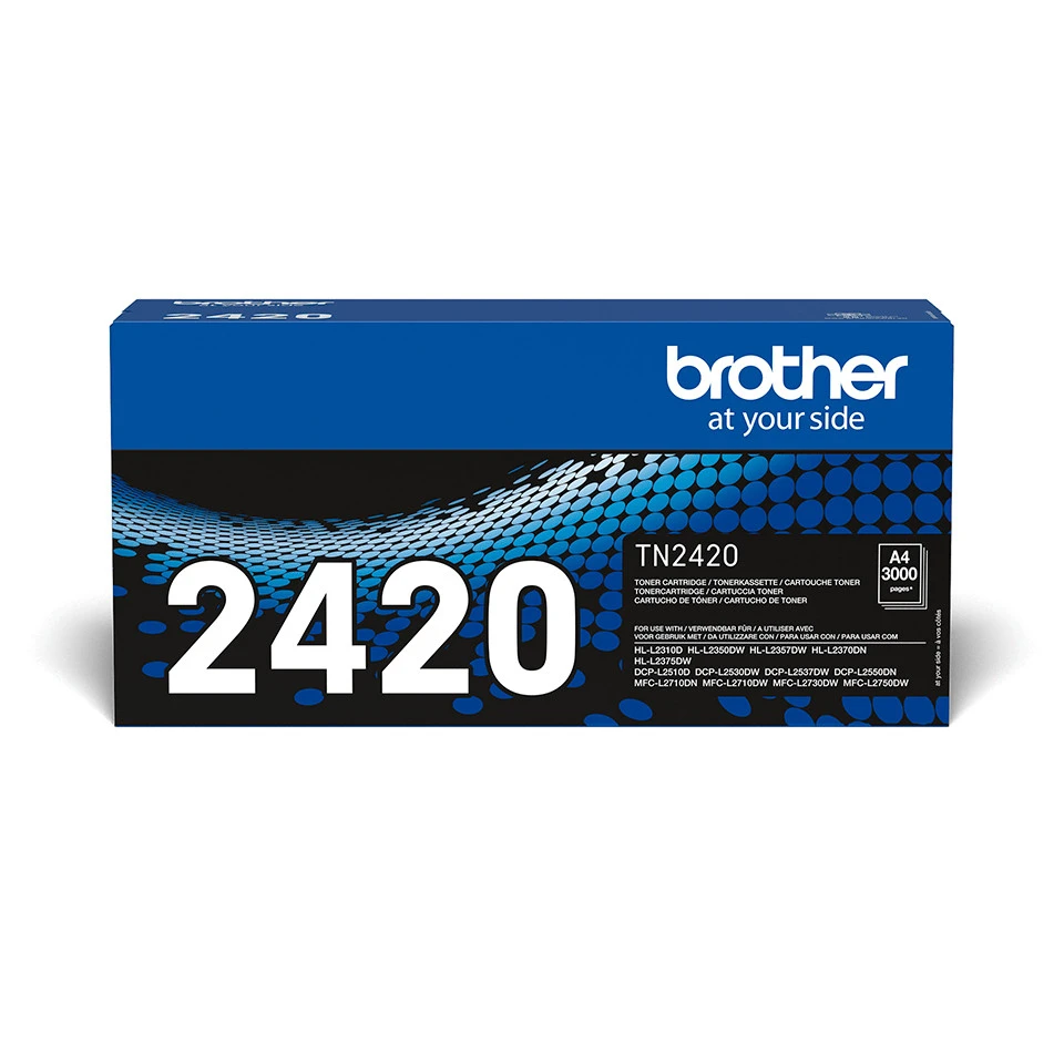 Brother TN-2420 Toner Cartridge 1 pc Original Black 3,000 Pages - immagine prodotto