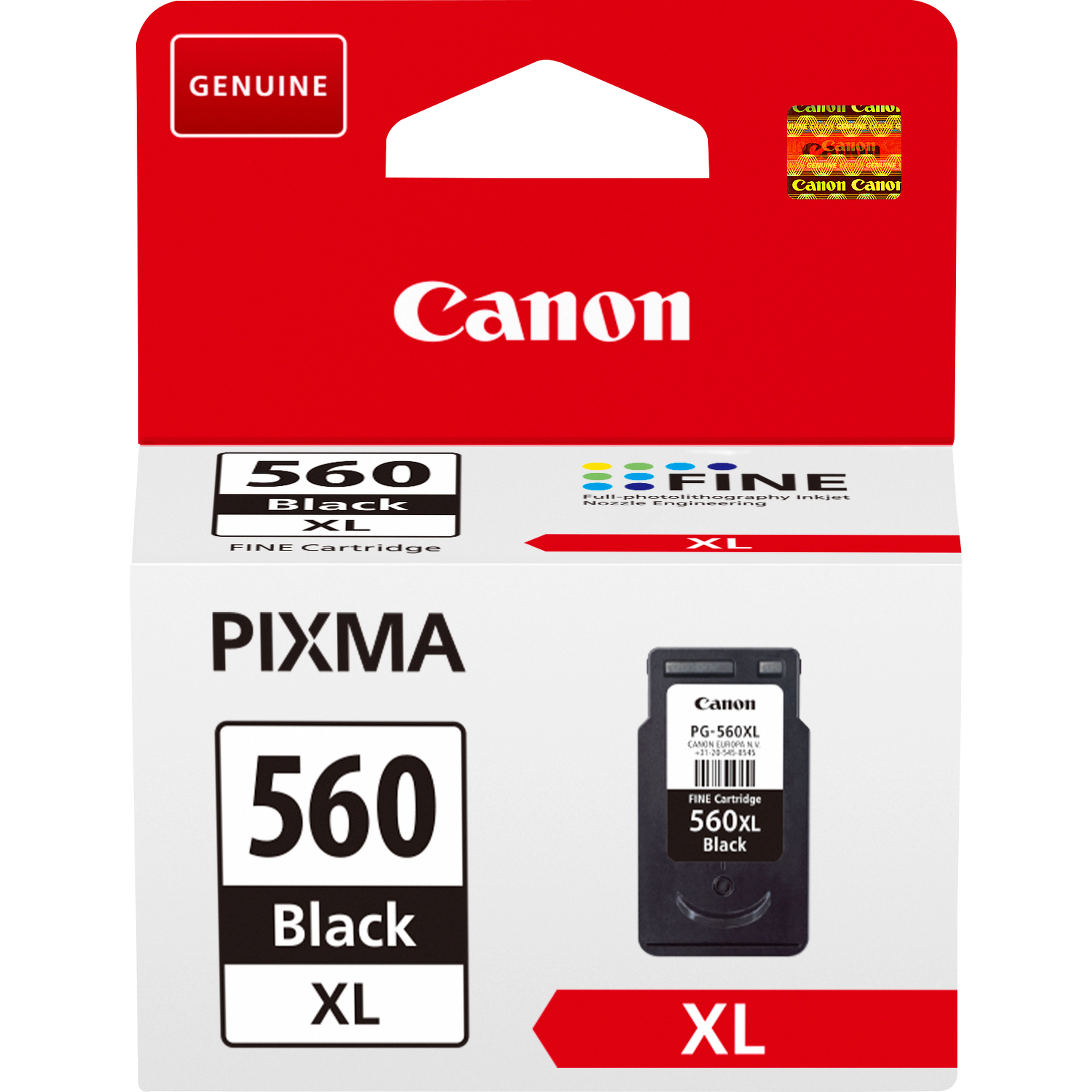 Canon PG-560XL High Yield Ink Cartridge Black 14.3 ml 400 Pages - immagine prodotto