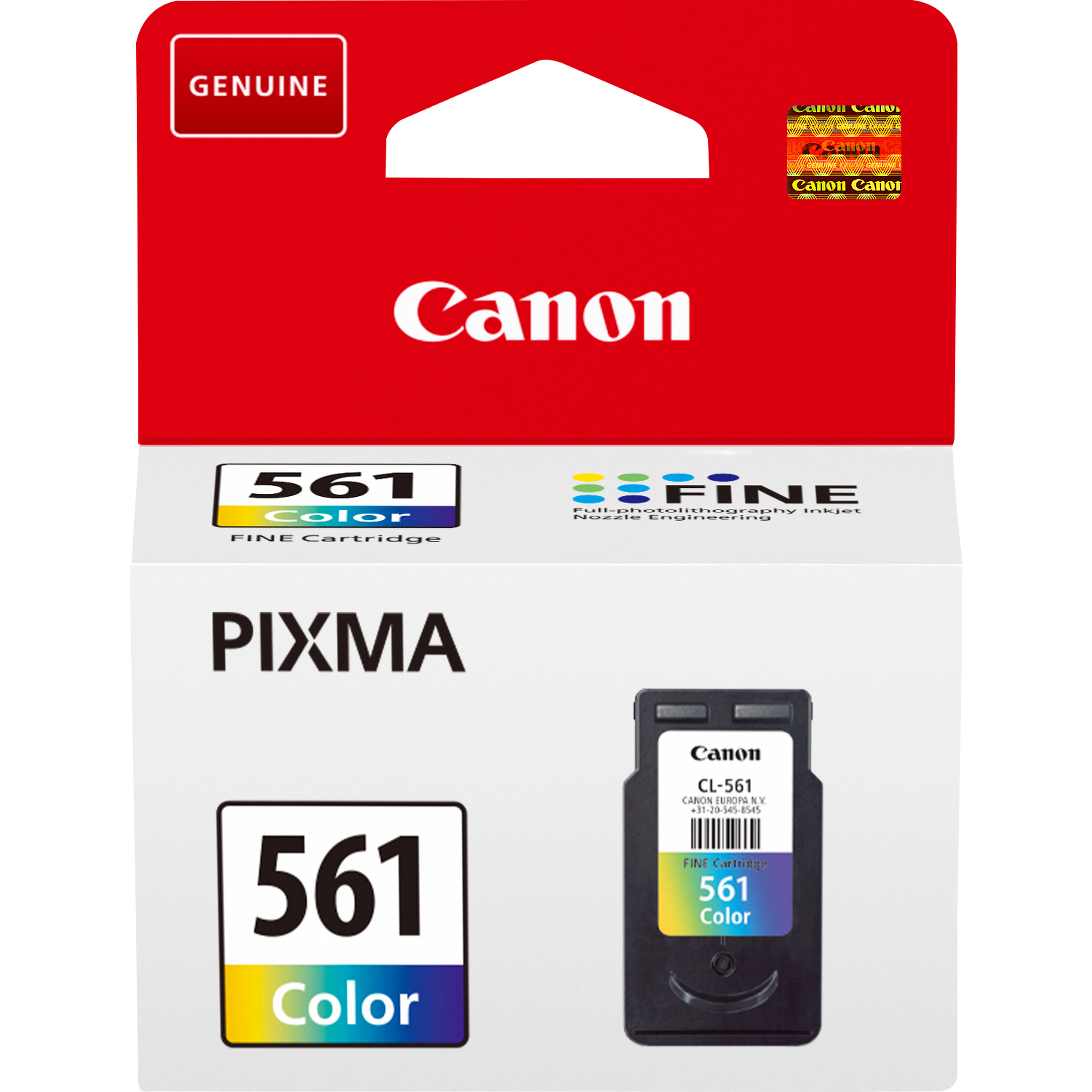 Canon CL-561 CMY Color Ink Cartridge 1 pc 8.3 ml 180 Pages - immagine prodotto