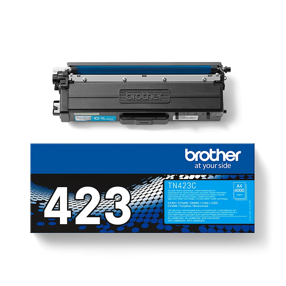 Brother TN-423C Toner 1 pc Original Cyan 4,000 Pages - immagine prodotto