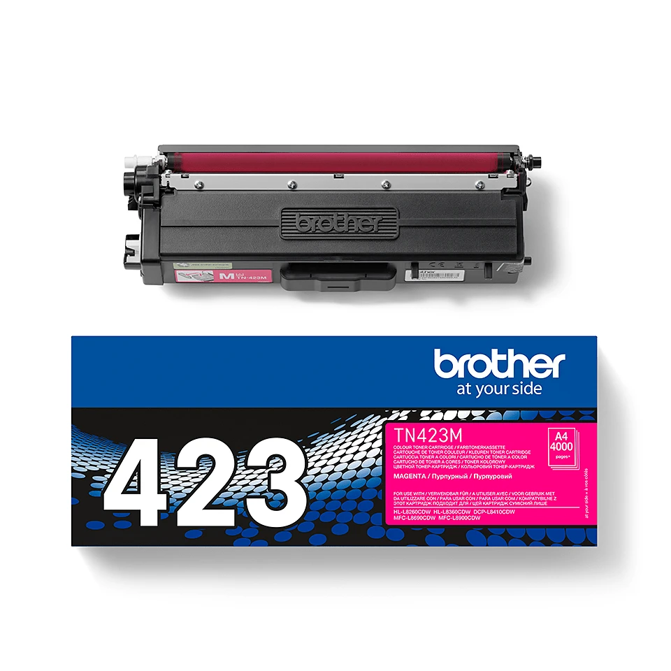 Brother TN-423M Toner 1 pc Original Magenta 4,000 Pages - immagine prodotto