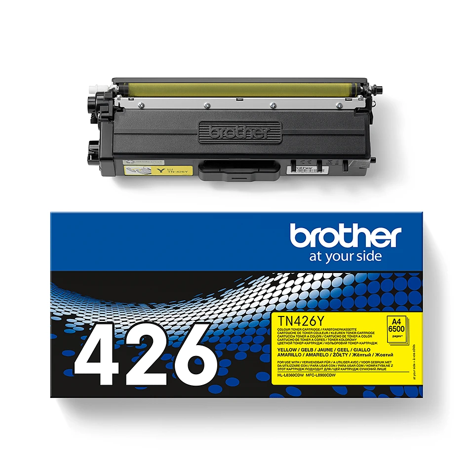 TONER BROTHER TN426Y GIALLO 6.500PG X HL-L8360CDW/MFC-L8900CDW - immagine prodotto