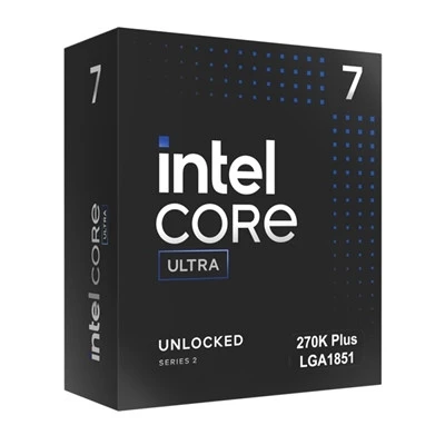 Intel Core Ultra 7 270K Plus 24-Core up to 5.5 GHz LGA1851 Processor with Integrated Graphics - immagine prodotto