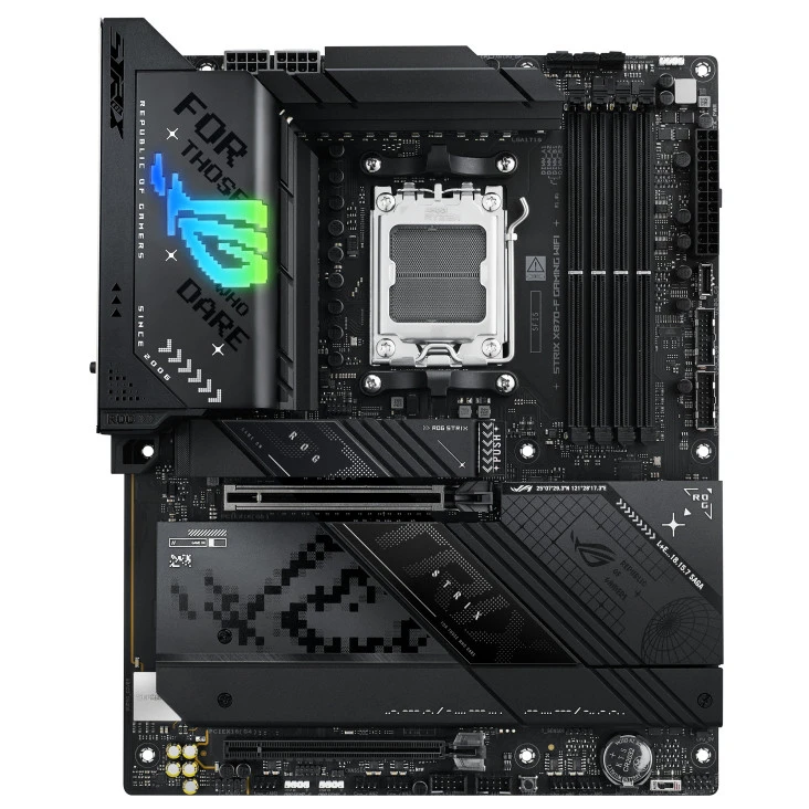 ASUS ROG STRIX X870-F GAMING WIFI Motherboard AMD X870 Socket AM5 ATX DDR5 - immagine prodotto
