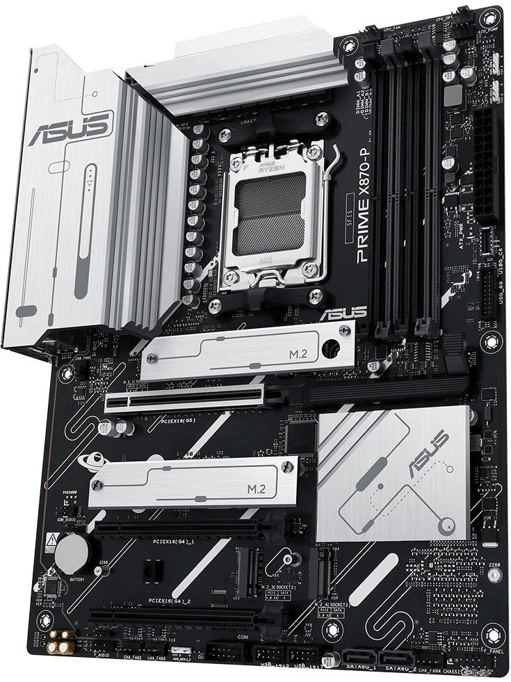 ASUS PRIME X870-P Motherboard AMD X870 AM5 ATX DDR5 - immagine prodotto
