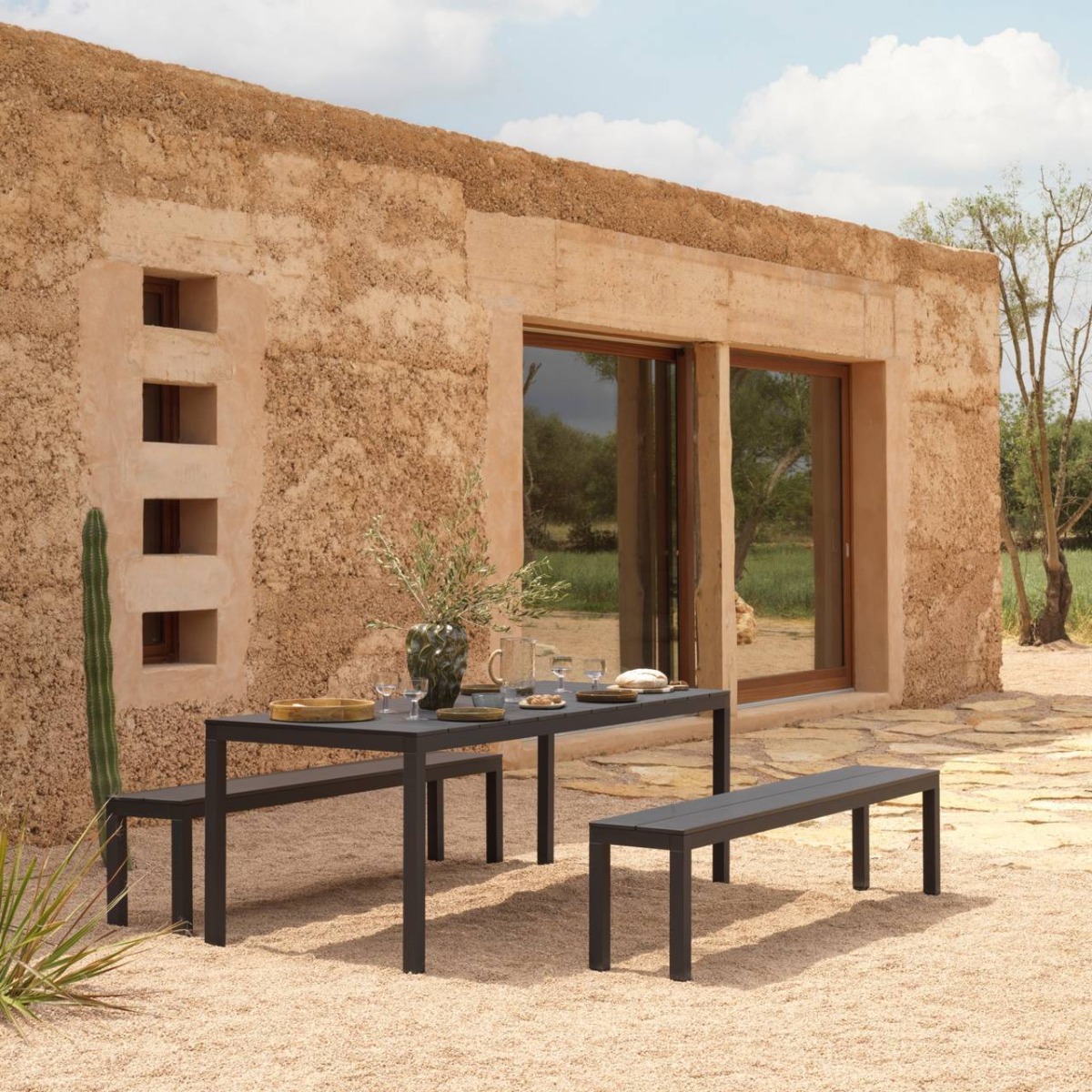 Nardi dining set rio bench - immagine prodotto