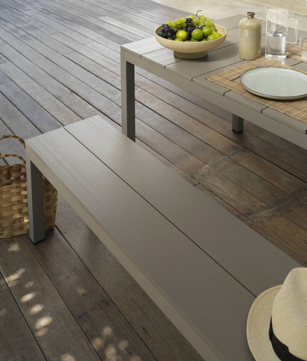 Nardi dining set rio bench - miniatura prodotto