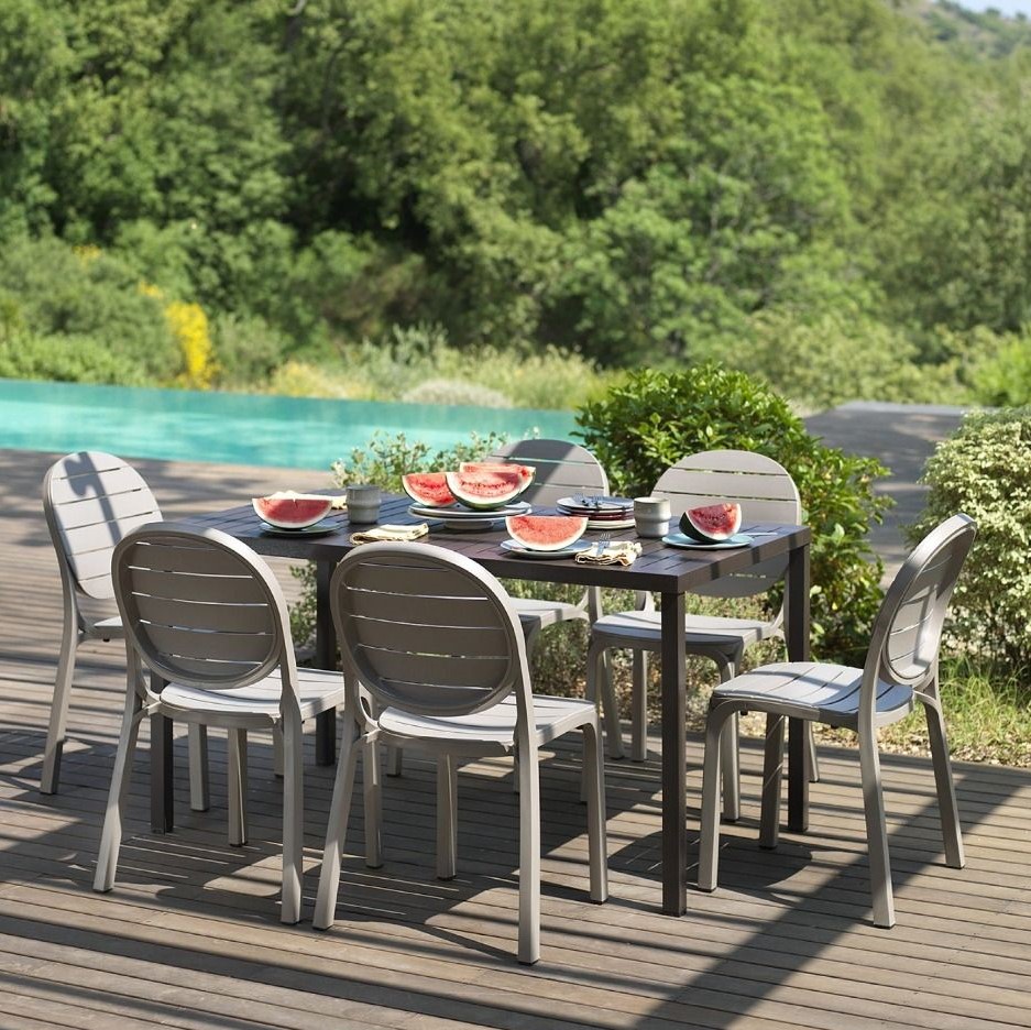 Nardi dining set cube 140 + 6 erica - immagine prodotto