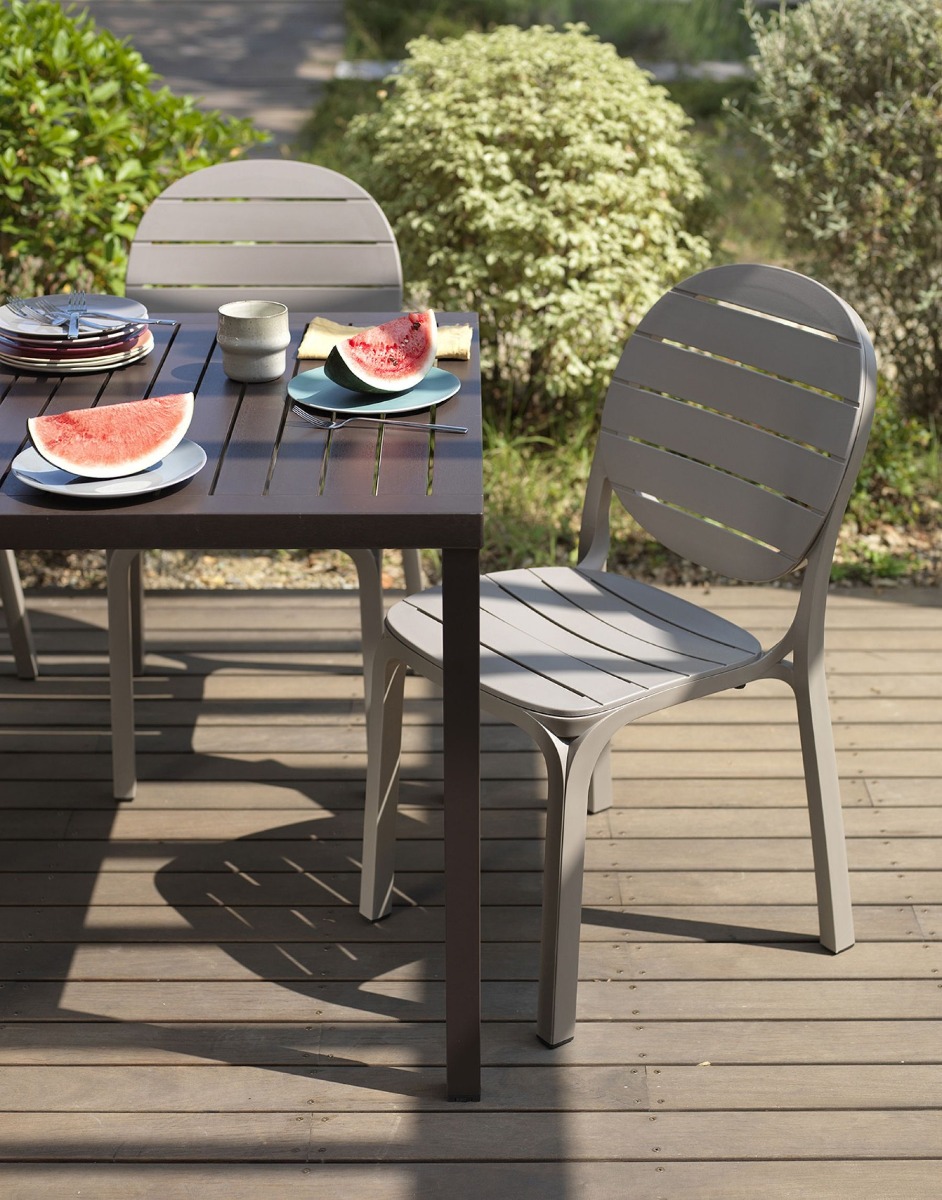 Nardi dining set cube 140 + 6 erica - miniatura prodotto
