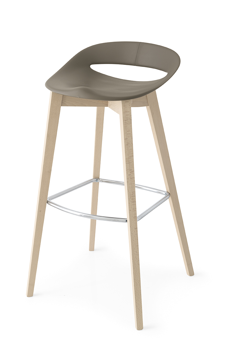 Connubia sgabello cosmopolitan legno - miniatura prodotto