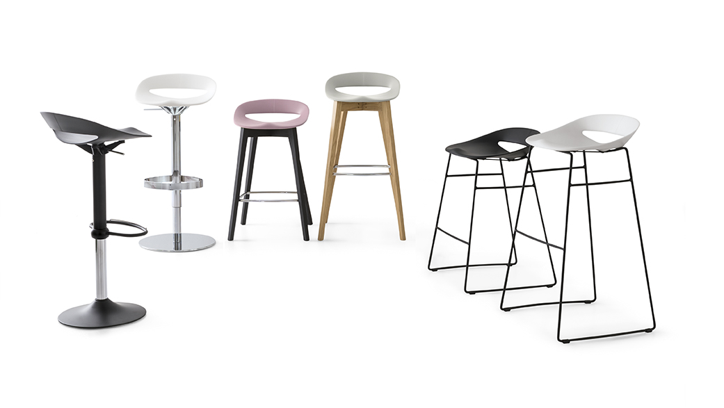 Connubia sgabello cosmopolitan legno - miniatura prodotto