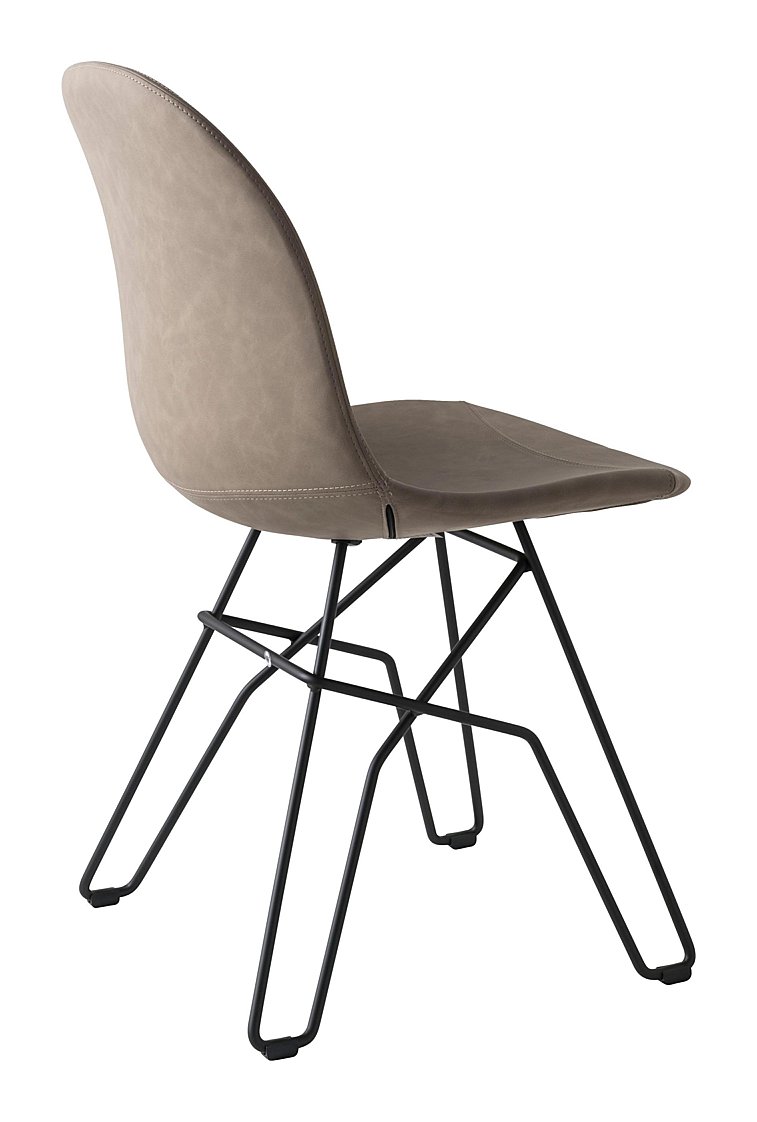 Connubia sedia academy rivestita cb1664 - miniatura prodotto